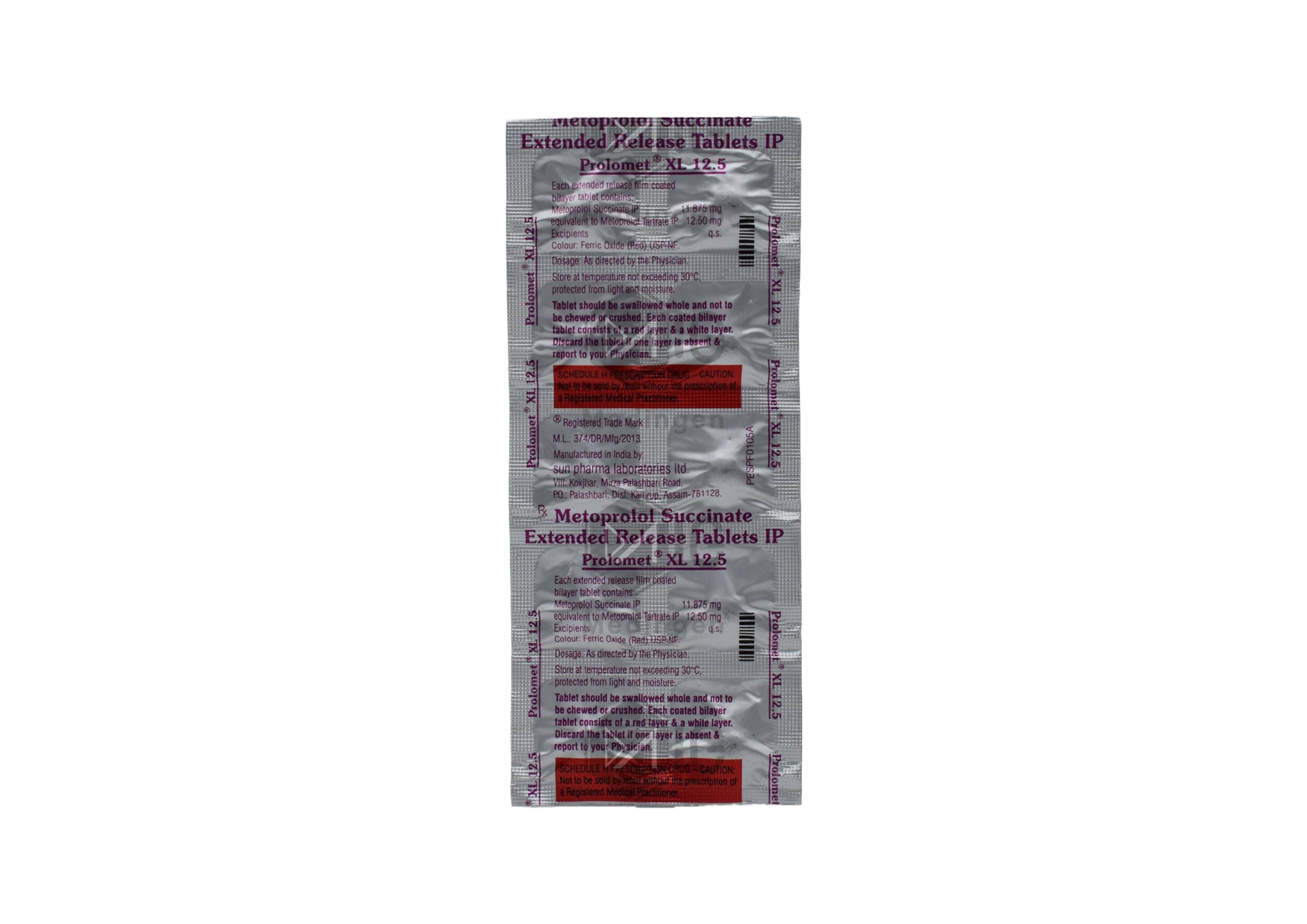 PROLOMET XL 12.5MG